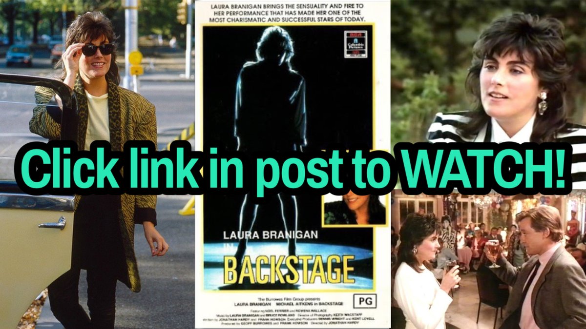 laurabranigan's tweet photo. #FilmSongs 🎬🎶 #Video This time in 1986, Laura spent months in Australia shooting the film BACKSTAGE in which she played the lead role of Kate Lawrence, an American pop singer who sought a career as an actress and was cast in the lead role of an Australian theatre production. Laura also served as music consultant for BACKSTAGE. Due to ongoing production issues, the film was not released until 1988, seeing release in Australia only, and then it went straight to home video internationally.
Laura performs three songs in the film - "Helpless," "So Lost Without Your Love," and "Lonely Nights" - all of which were produced by David Kershenbaum, who also was lead producer for Laura's 1987 studio album TOUCH. Interestingly, "So Lost Without Your Love" was co-written by Michael Bolton, who wrote multiple songs that Laura recorded throughout her career, most notably her #1 Billboard Adult Contemporary hit "How Am I Supposed to Live Without You."
BACKSTAGE begins with Laura's character Kate performing "Helpless" onstage. Later in the film, Kate sings "So Lost Without Your Love" for a bar audience, but especially to her love interest Robert Landau who's in the room. There is a cameo appearance by the late Greg Ham from the Australian band Men at Work, as he plays a member of Laura's backing band for the song. The film closes with Kate performing "Lonely Nights." The song starts during a theatrical performance of "The Seagull," as Kate sits in her dressing room. Once back onstage, she picks up the song again, and it plays through the closing credits. All three of these film tracks are emotion-driven and full of angst, making them a perfect "fit" for Laura. Unfortunately, there was no soundtrack released for BACKSTAGE.
Here's a special video we produced featuring these three songs that Laura so skillfully and passionately performs in the film. 🎶🎬❤️ ~ Kathy Golik, Legacy Manager
🔷 Watch video on Laura's official artist channel on YouTube ➡️ https://t.co/uVupvcZ0ef
#LauraBranigan #Film #Songs #Emotion #Movie #Singer #Actress #Australia #Helpless #SoLostWithoutYourLove #LonelyNights #80s #80sFilms #YouTube #OtherHalfEntertainment