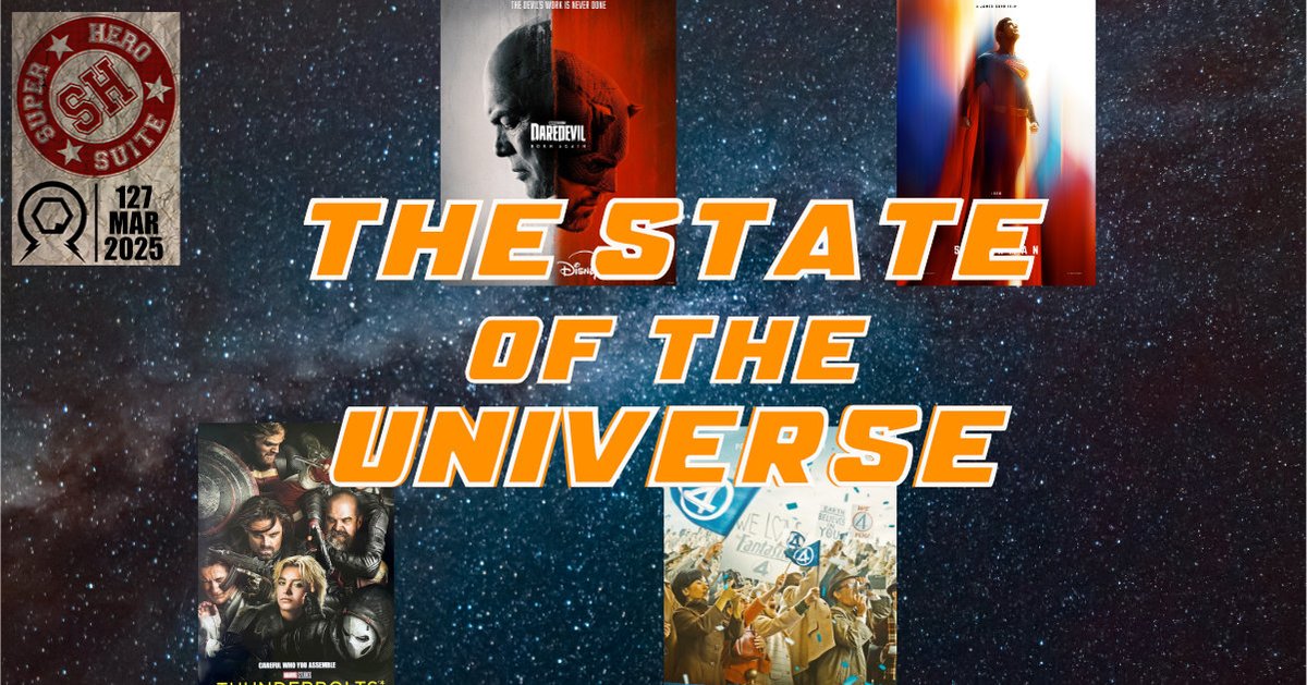 With so many superheroes headed our way, we look at the state of things in all the media and franchises on Superhero Suite.
retrozap.com/superhero-suit…