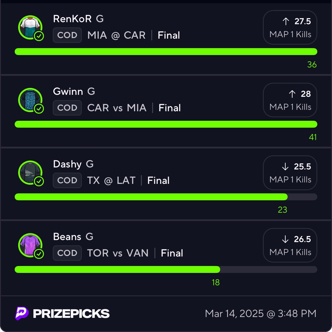 Casssssh it 🙌🏽 #codprizepicks