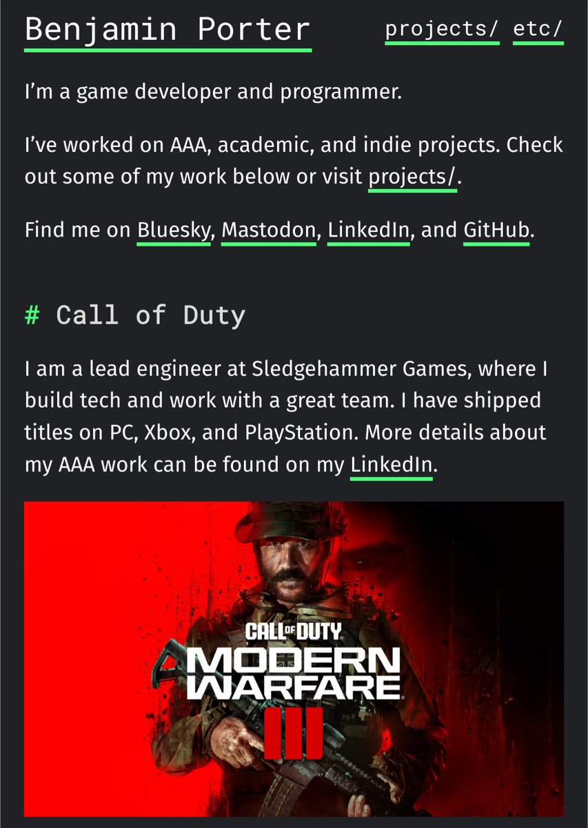 Ben Porter tweet media