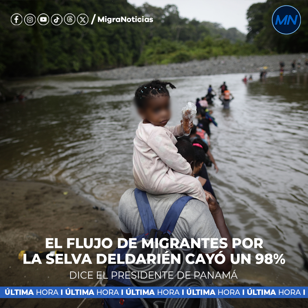 #ÚLTIMAHORA
🔵 Panamá cierra sus centros migratorios en el Darién debido a una disminución del 98% en el flujo de migrantes. El presidente José Raúl Mulino anuncia el fin de operaciones en la selva. 
 #Migración #CrisisMigratoria #Panamá #Darién