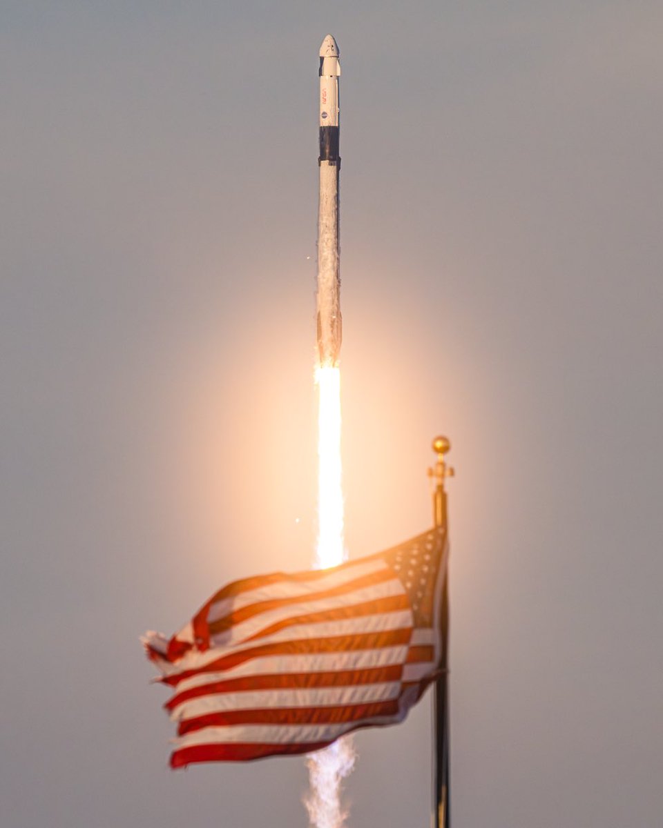 LIFTOFF OF FALCON 9, DRAGON, &amp; CREW-10 — NASA’s Anne McClain and Nichole Ayers, JAXA’s Takuya Onishi, and Roscosmos’s Kirill Peskov launched toward the International Space Station from Florida at 7:03pm ET this evening.

Their arrival to the station will set up the return of