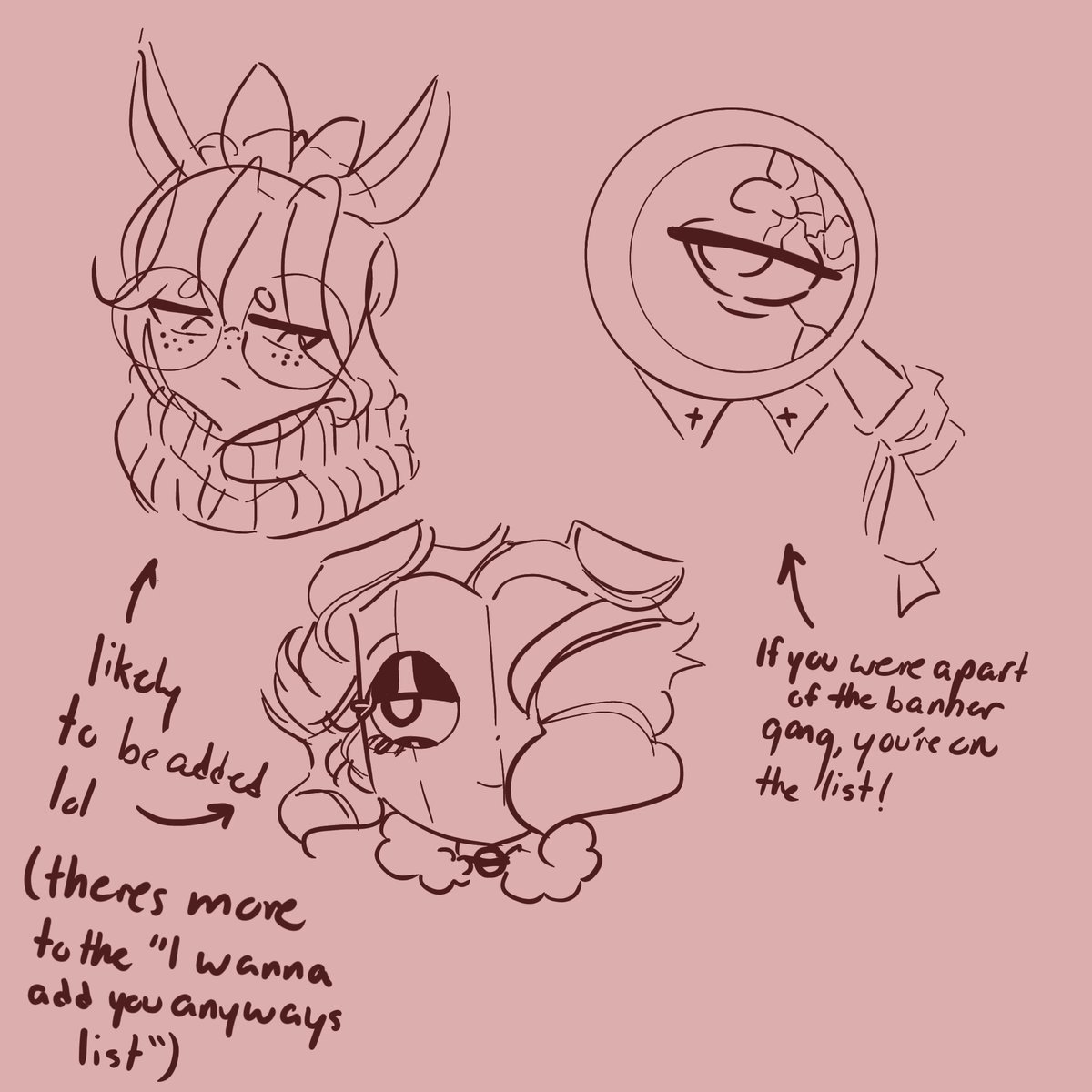 gingerypastry's tweet image. //Doing this for 200 followers (late celebration woo)
Wish to be a background character when I draw backgrounds for my posts? 
Just reply, and I'll add you to my list! 
I'll be adding variants I like as well 💕
Again ty all for the support
Gingery loves you all!❤️🍪