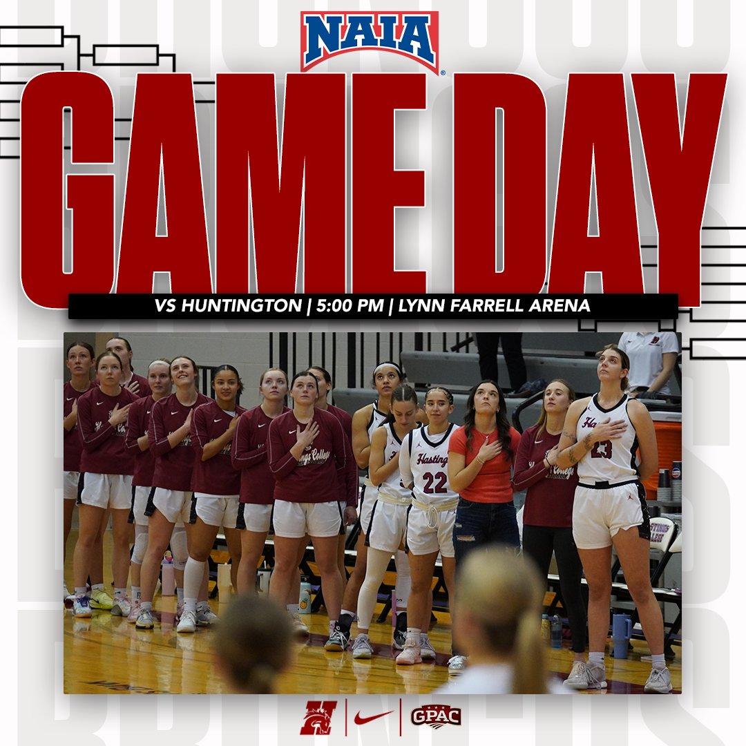 IT'S GAME DAY!!
Bronco Nation! We will see you back at Lynn Farrell Arena tonight at 5:00 PM as we take on Huntington!
📺:GPACNetwork.com
📊:hastingsbroncos.com/sports/wbkb/20…
🎙️:hastingsbroncos.com/links/h5nesj
#GDTBAB