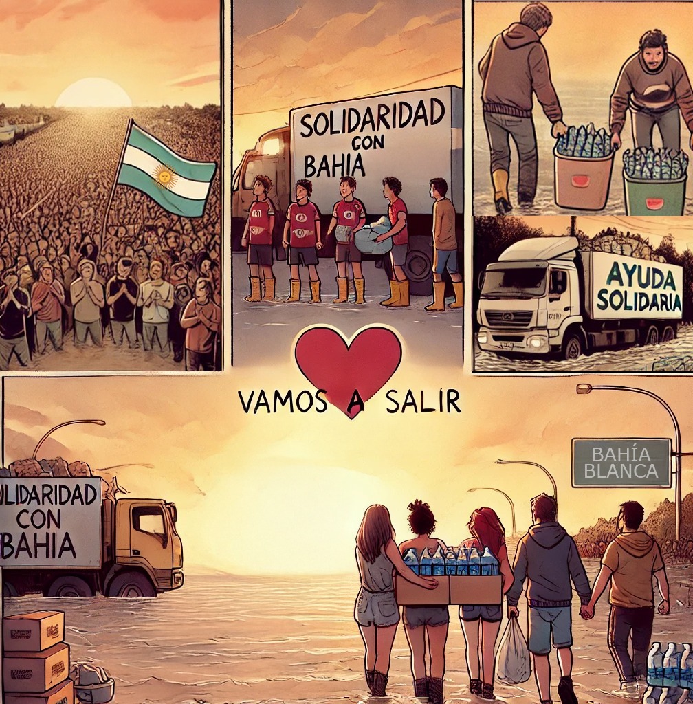 Porque cuando la catástrofe nos golpeó, no estábamos solos. De todos lados llegaron manos solidarias, gente que ni nos conoce pero sintió el dolor como propio. Argentina se hace presente. Y por eso, desde lo más profundo, estaremos eternamente agradecidos. #FuerzaBahia