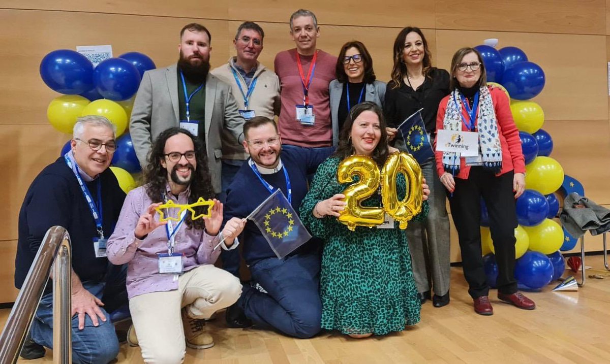 Celebramos el 20 aniversario de #eTwinning
en las Jornadas Regionales   <a href="/eTwinning_es/">eTwinning España</a> <a href="/ProgramasRM/">ProgramasRM</a> 
<a href="/AsociacionAmae/">AMAE Asociación Mediterránea Amigos de Erasmus</a>  
<a href="/ProgramasRM/">ProgramasRM</a> 
<a href="/CPRRegionMurcia/">CPR Región de Murcia</a> 
<a href="/eTwinnico/">etwinnico</a>