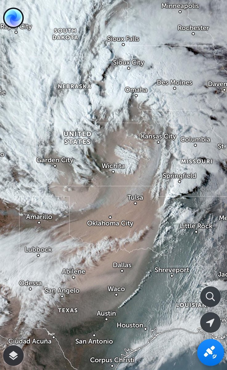 wxbrad's tweet image. My word! #DustStorm