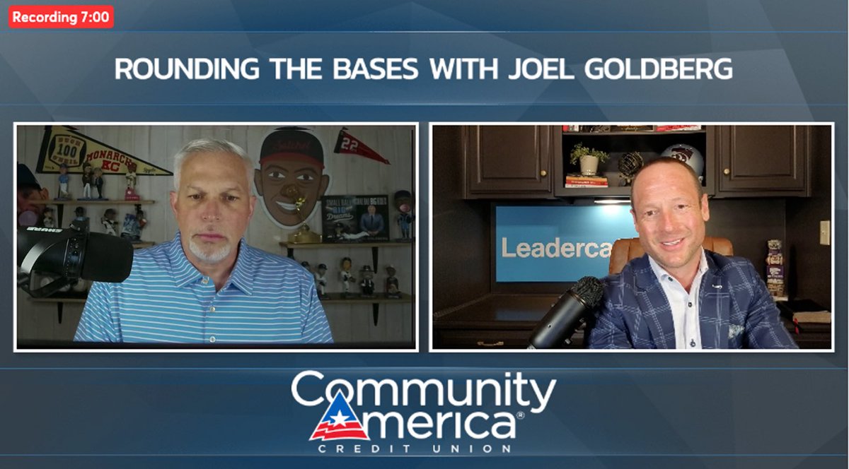 BrianMorrisBMO's tweet image. Thanks to my good friend @goldbergkc for having me on the Rounding the Bases podcast to talk about @Leadercast Live coming to KC on April 8th! Stay tuned for the episode releasing April 1st. #Leadership #RoundingTheBases #Leadercast.