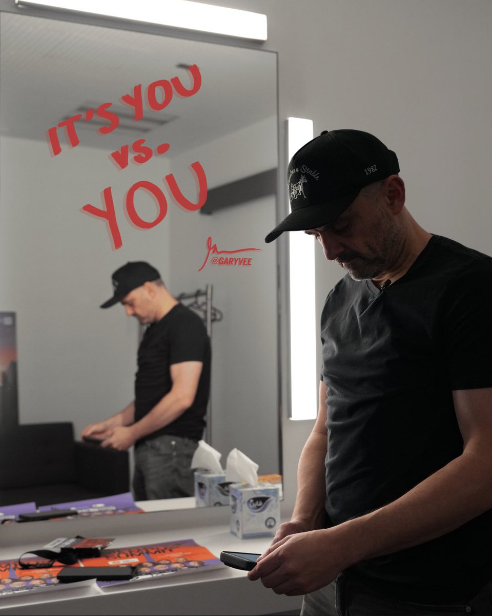 No one else is stopping you from what you want … period … once you realize this … it’s fucking on 🔥

PS: It would mean the world to me if you could check out @VeeFriends and let me know which is your favorite character in the comments below!

#youvsyou #mindset #motivation