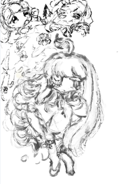 mirukudayooo's tweet photo. 超と悪魔 (古スケッチ) https://t.co/cGglnpqfAr