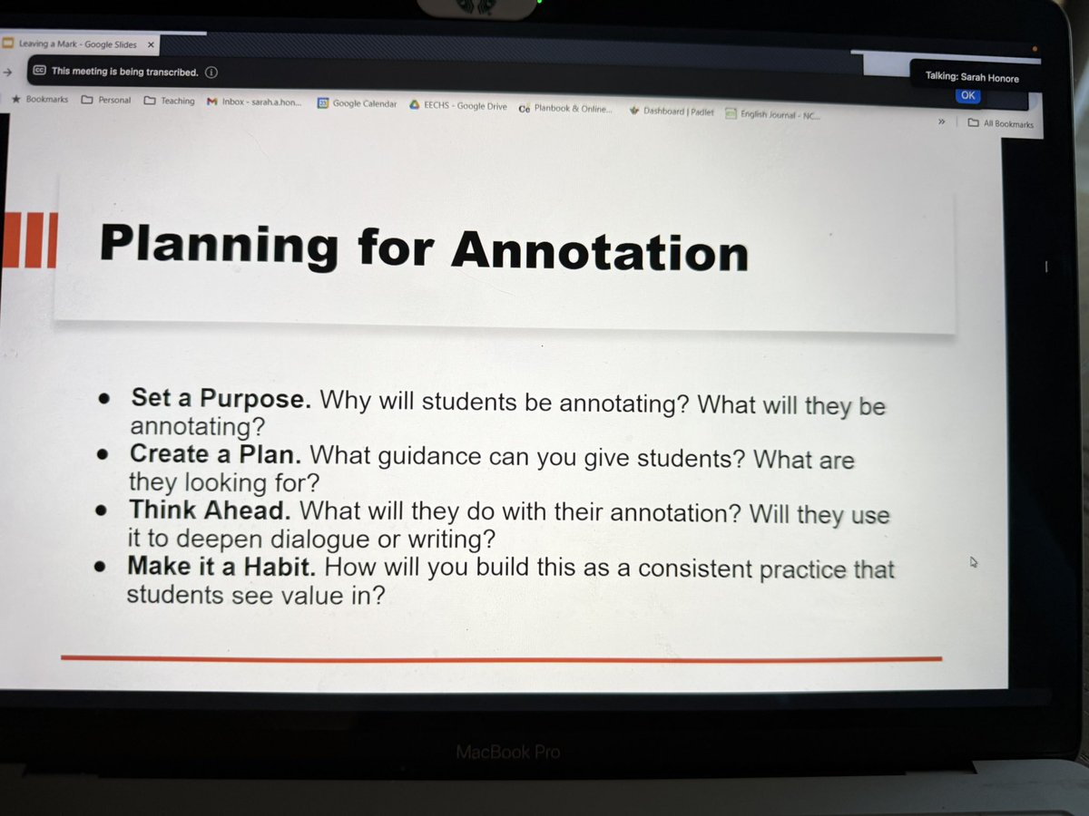 Shamiza_Ali's tweet image. Spent some time over spring break attending a webinar to enhance my students annotating skills! Loved this PD! #annotations #ELA @CorneliusElem @CES_Sunshine