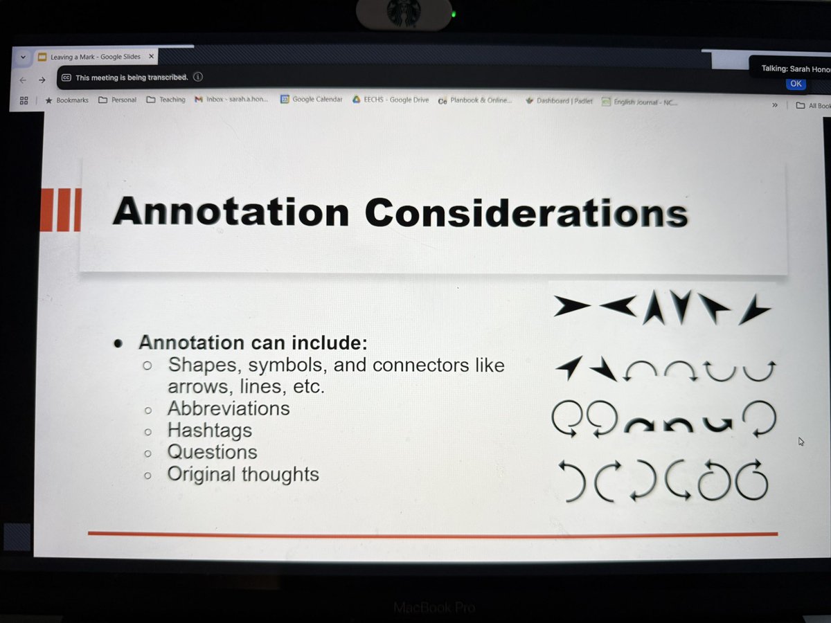 Shamiza_Ali's tweet image. Spent some time over spring break attending a webinar to enhance my students annotating skills! Loved this PD! #annotations #ELA @CorneliusElem @CES_Sunshine