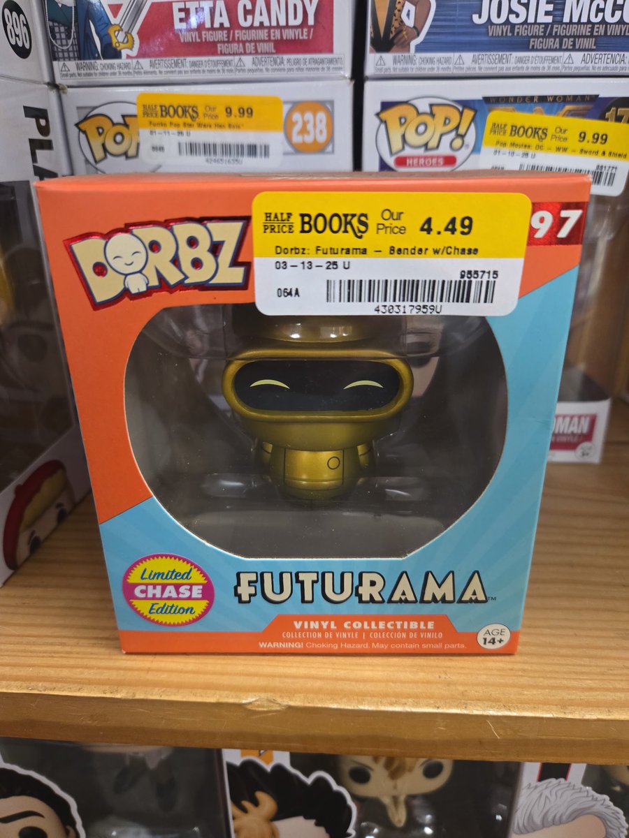Cynthia49810055's tweet photo. Definitely a great grab at HPB’s !! 🥰I’m a big Futurama fan ❤️ #funko #funkochase #futurama #funkodorbz #funkofamily https://t.co/5p4n50KKvf