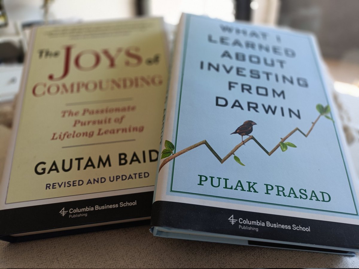 bhidesubodh1's tweet photo. Excited to dig into these bad boys! 

#joysofcompounding https://t.co/s8V2undn3Q