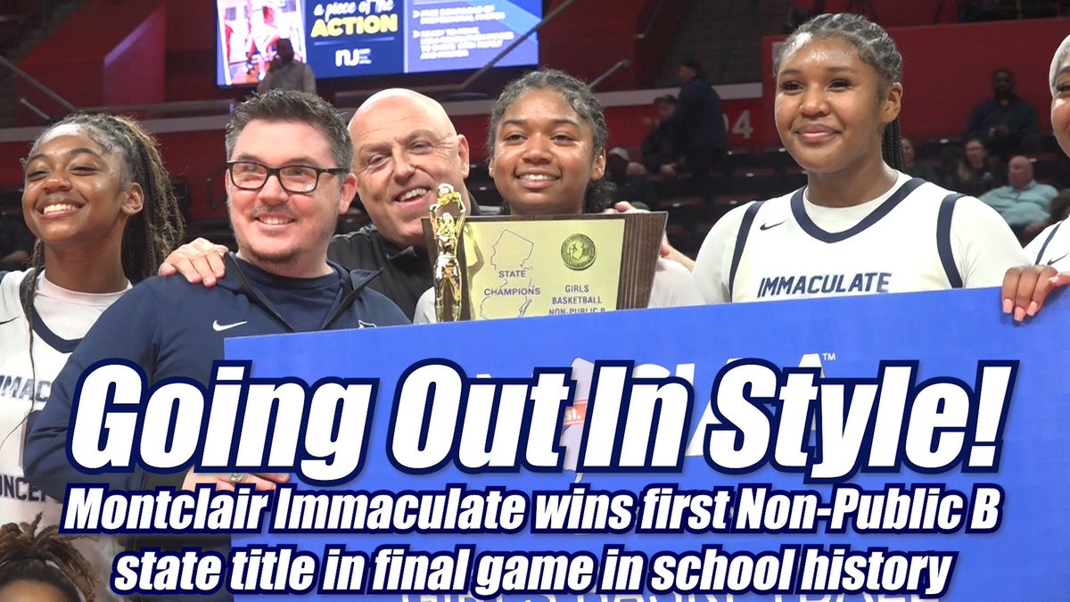 Montclair Immaculate saved its best for last on Friday afternoon at Rutgers. The Lions authored a storybook ending by winning their first Non-Public “B” state title in the school’s final game with Montclair Immaculate set to close at the end of the school year.

Watch the FULL