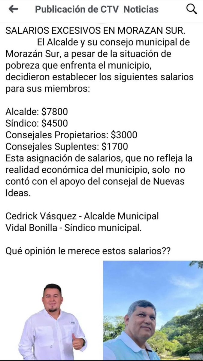 lulashotmailcom's tweet photo. Y estos ALCALDES, SÍNDICOS y CONCEJALES QUIEN RAYOS se CREEN, para SUBIRSE EL SALARIO ASÍ! AHORA es cuando la @BancadaCyan  pueden hacer una creación de leyes con TOPES SALARIALES!!!! Y si le hablo a la @BancadaCyan por que fue quienes hice campaña y voté! https://t.co/FB77uUFQP4