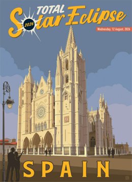 New 2026 total solar eclipse travel posters have dropped! Who can name at least one of the buildings in these designs? Hint: One of them is very hard to spell.

nationaleclipse.com/store