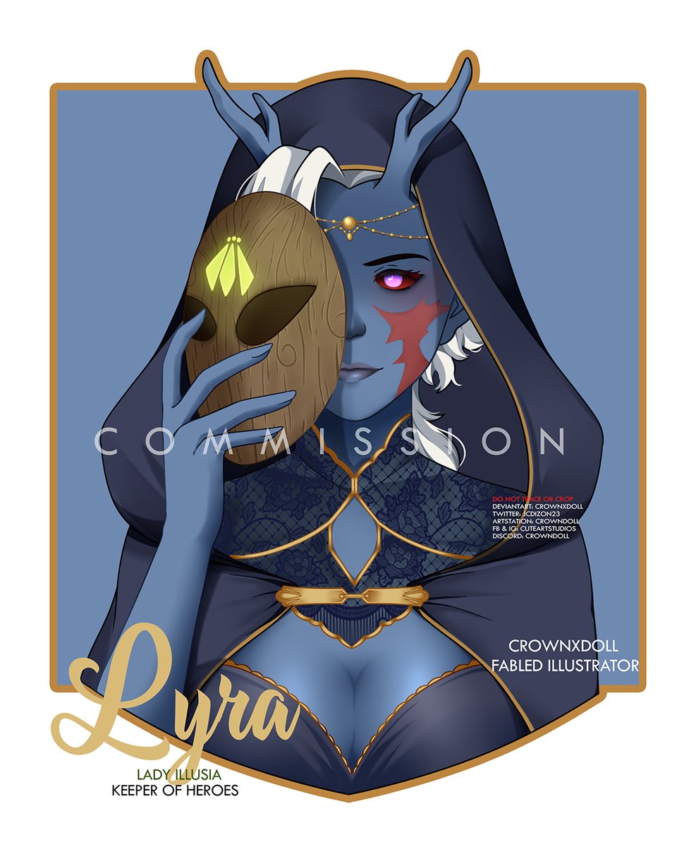 jcdizon23's tweet photo. Bust-up commissions for  LadyIllussia on Discord
Thank you so much for commissioning me again!

#Commission #fantasyart #illustrationart https://t.co/BwvjqdDiYE