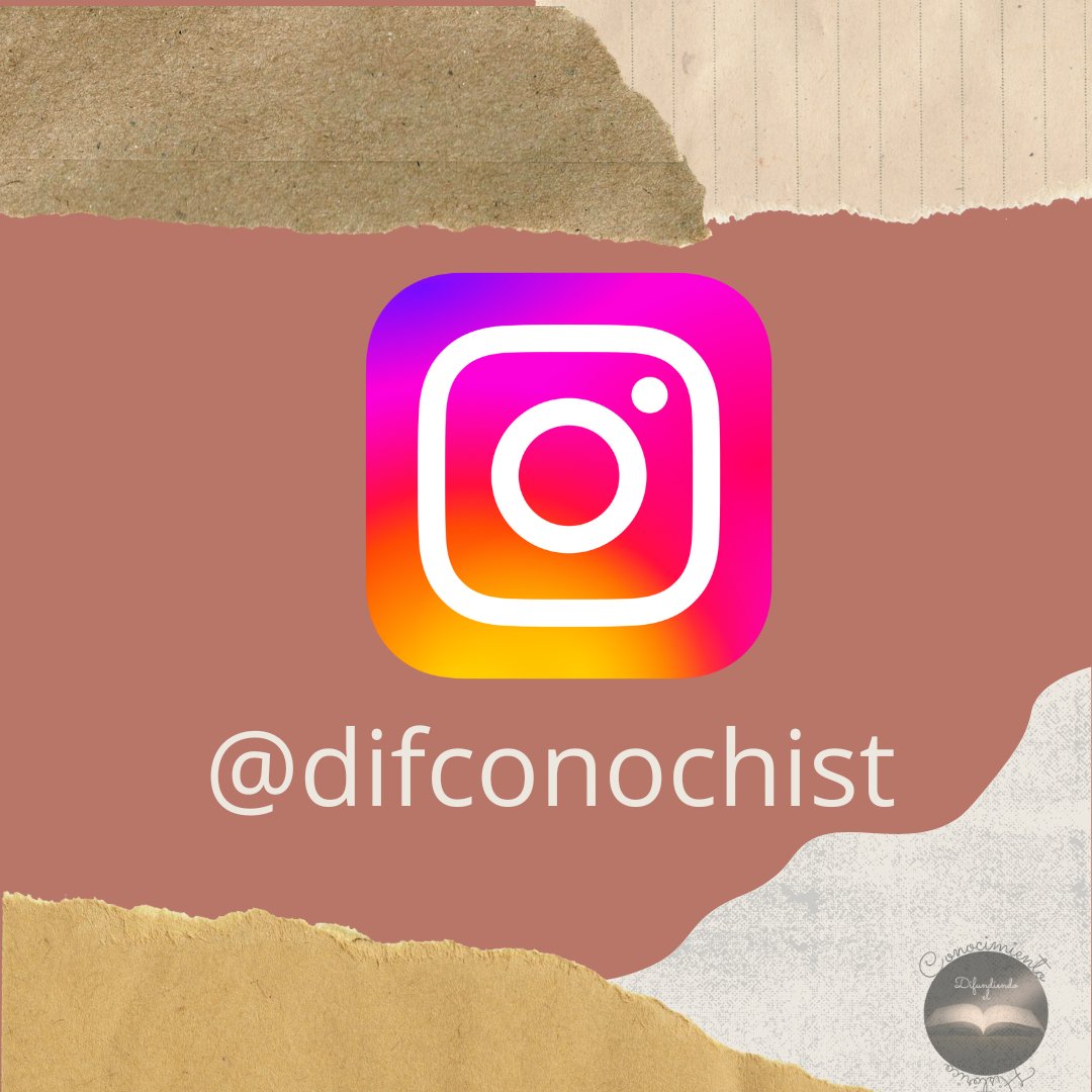 difconochist's tweet photo. Estas redes sociales fueron creadas con el objetivo de difundir conocimientos de historia para que la sociedad cambie el concepto tradicional de historia y comprenda que es una herramienta fundamental para su día a día. https://t.co/V7oXZY34Au