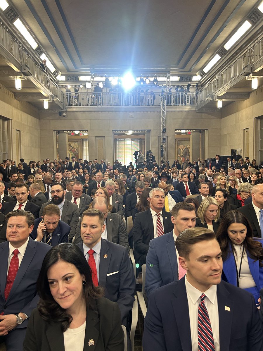 Packed House for President Trump!