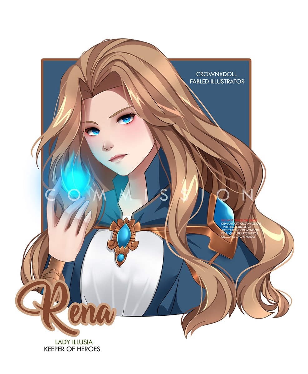 jcdizon23's tweet photo. Bust-up commissions for  LadyIllussia on Discord
Thank you so much for commissioning me again!

#Commission #fantasyart #illustrationart https://t.co/BwvjqdDiYE