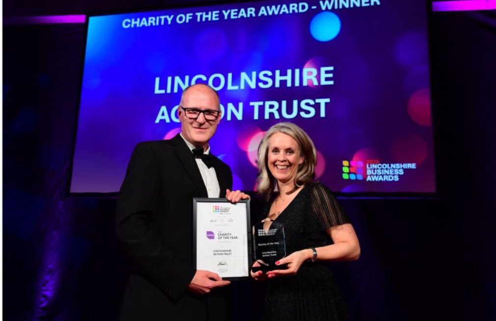 LAT Charity (@latcharity) on Twitter photo Delighted to have won <a href="/lincscham/">Lincolnshire Chamber</a> ‘Charity of the Year’ award at tonight’s Lincolnshire Business Awards against some very strong competition! #LBA25 Delighted to have won <a href="/lincscham/">Lincolnshire Chamber</a> ‘Charity of the Year’ award at tonight’s Lincolnshire Business Awards against some very strong competition! #LBA25