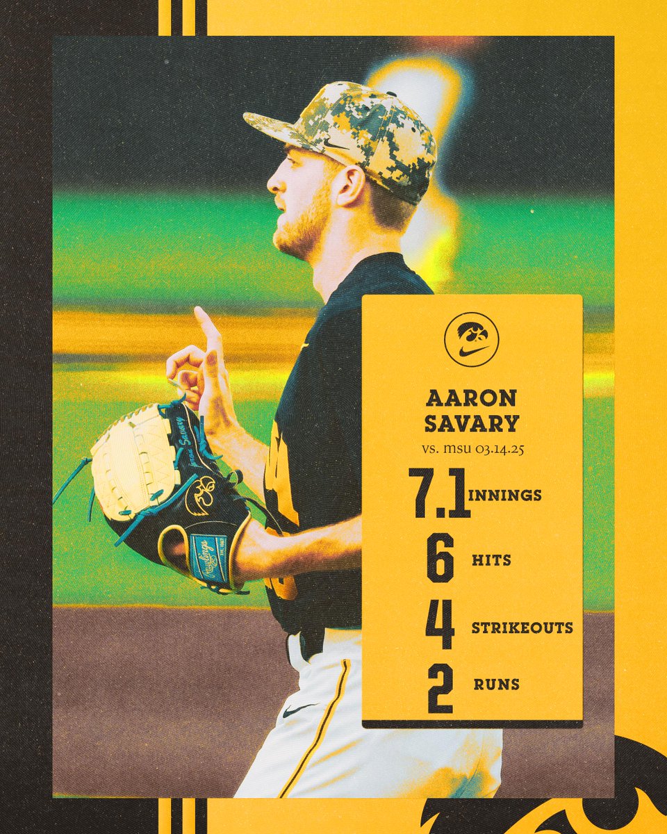 Savaryday came early. 

#Hawkeyes