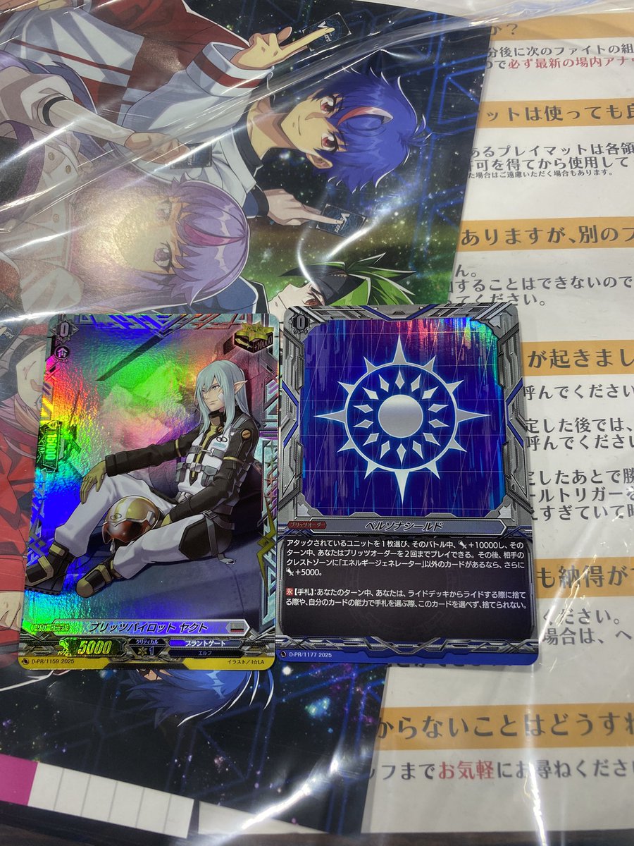 国家シールド嬉しい