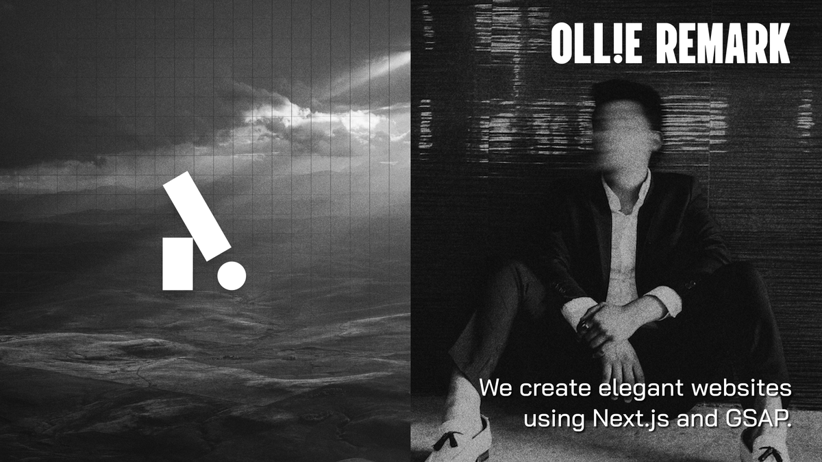 OllieRemark's tweet photo. Logo done—

website coming soon. https://t.co/BIRdafNiID