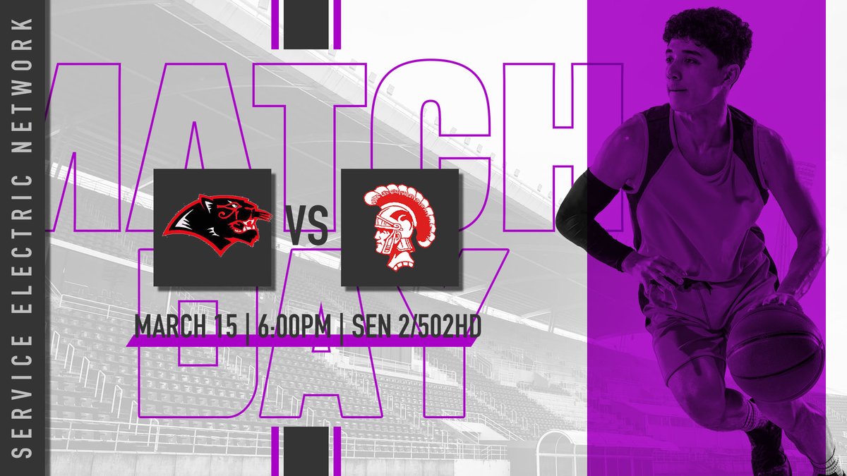 The <a href="/BoysParkland/">Parkland Boys Basketball</a> basketball team meeting up with Imhotep in the PIAA 6A Quarterfinal tonight 🏀

Tune in for our LIVE coverage on SEN2 at 6PM📺

SENetwork.tv

<a href="/sectv/">Service Electric Cable TV & Communications</a> <a href="/ParklandAthlet1/">Parkland Athletics</a>