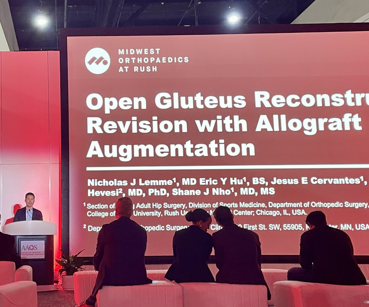 Academy 2025 is a wrap! It was a pleasure to present our research and even better catching up with friends and colleagues from across the country. Already looking forward to next year! #AAOS2025 #SanDiego