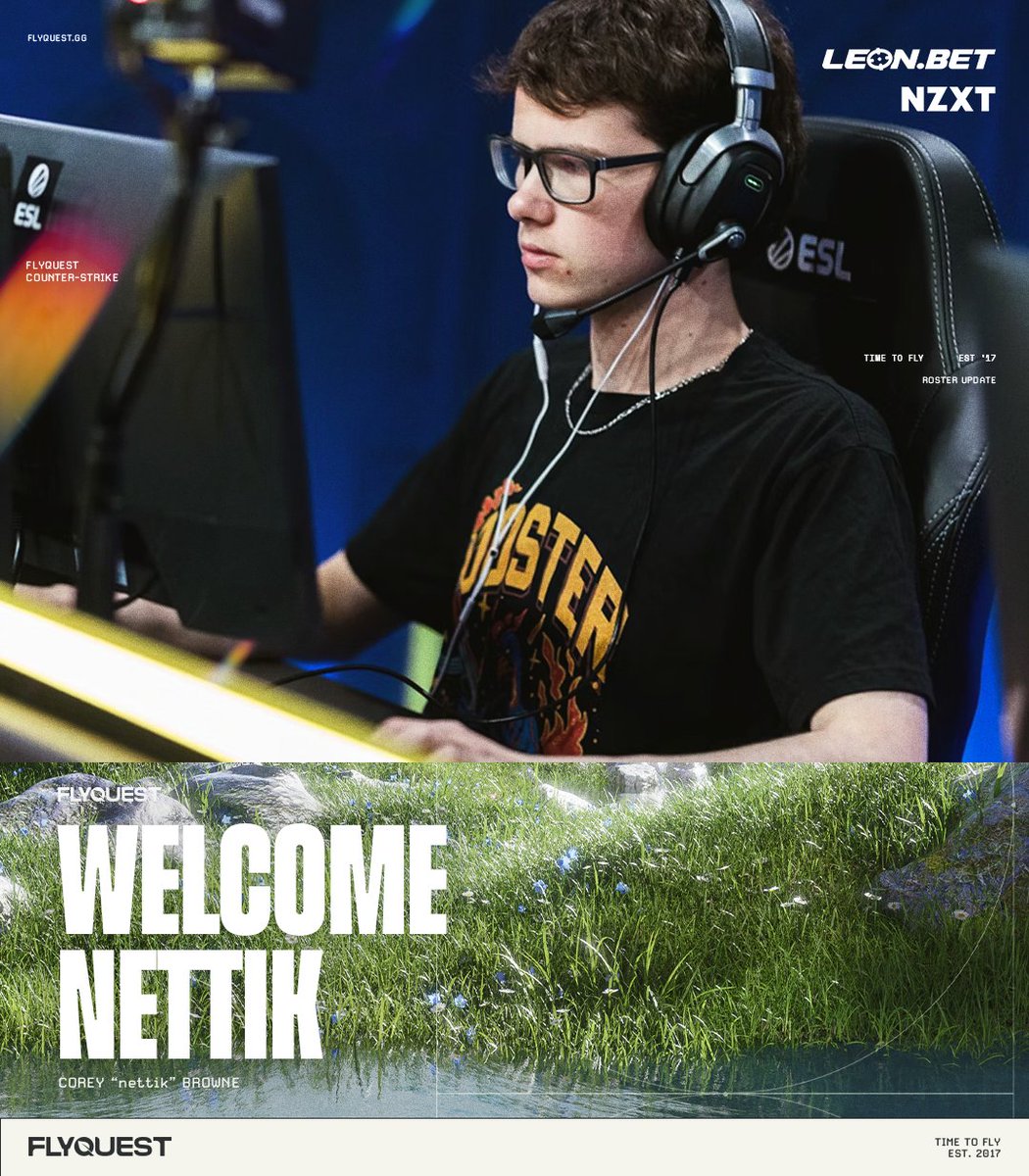 Meet the newest addition to our roster, <a href="/nettiknz/">Corey</a> 🇳🇿

#TimeToFly