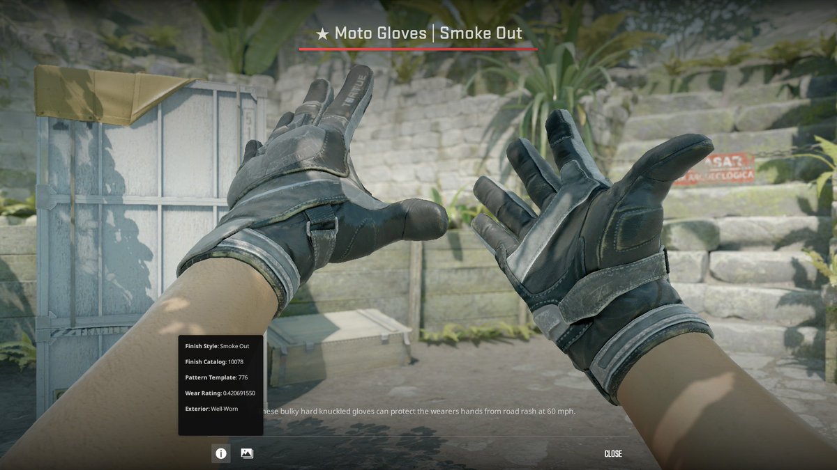 BrianD_CS2's tweet image. THE best meme gloves
0.42069 Smoke Out