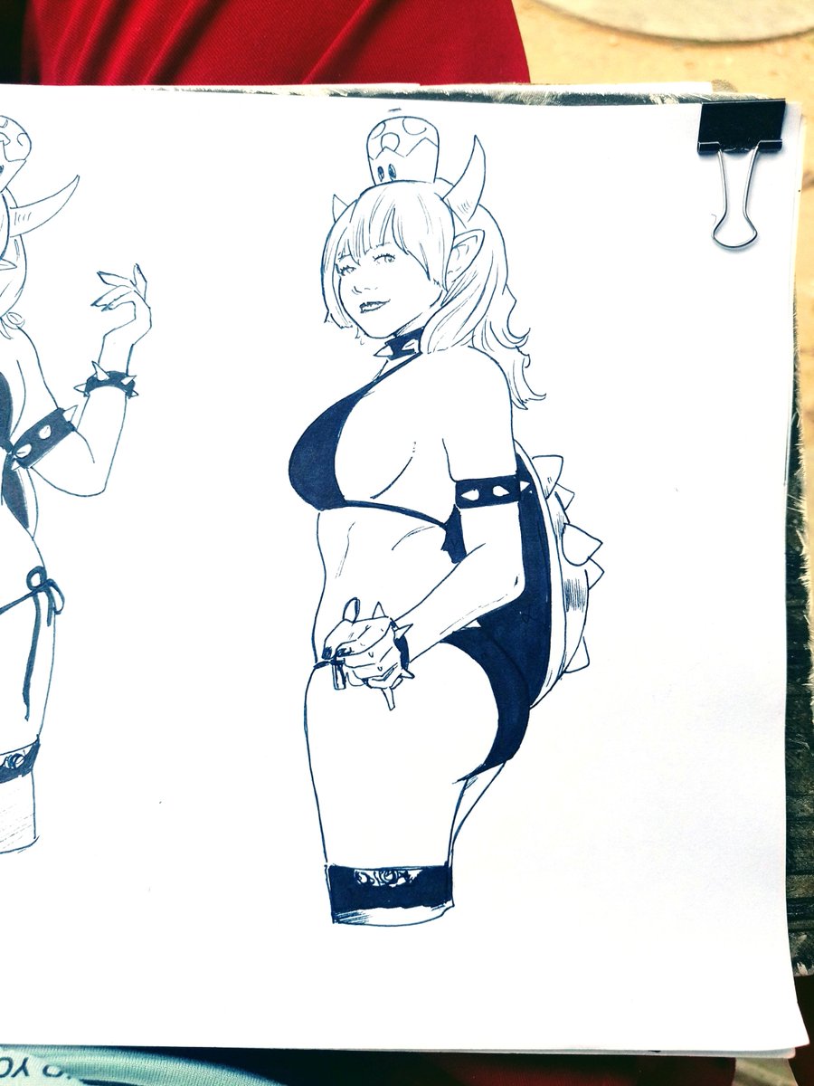 william14019744's tweet photo. Entintado.
#art #arte #boceto #sketch #drawingreferences #drawingprocess #photoreference #cosplayreference #pencil #bowsette #ink #inking #inkingprocess https://t.co/tOFpJonn2z