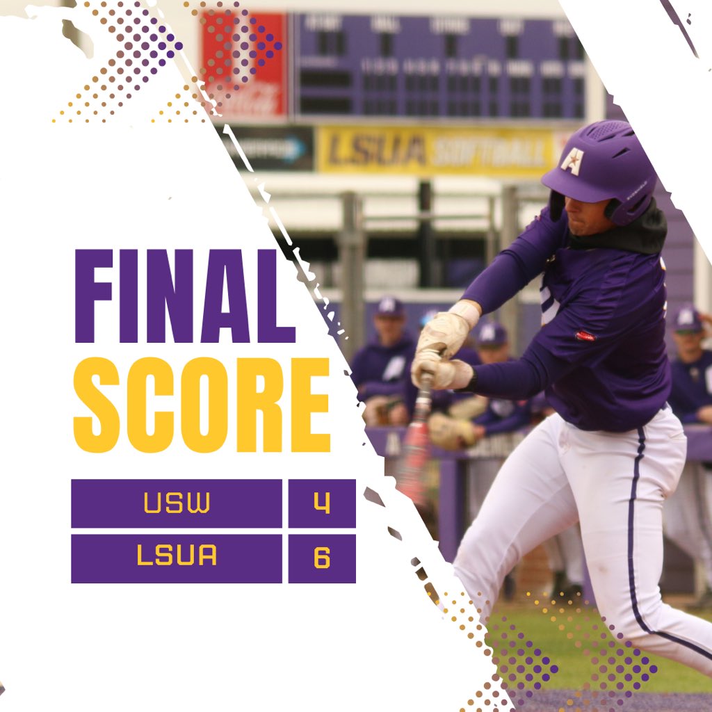 LSUA_BSB's tweet photo. Blaise ties the LSUA career homerun record with his 25th, we take game 2 - 6-4! https://t.co/MftohKWJQG