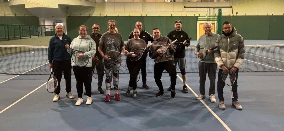 A night of fun tennis and friendship!
