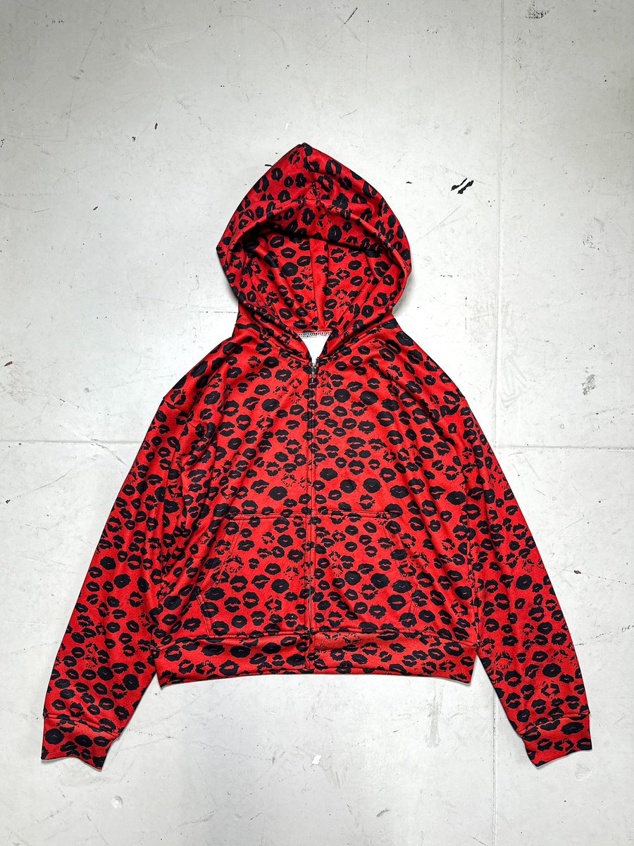 Spotted Kiss Zip-Up.