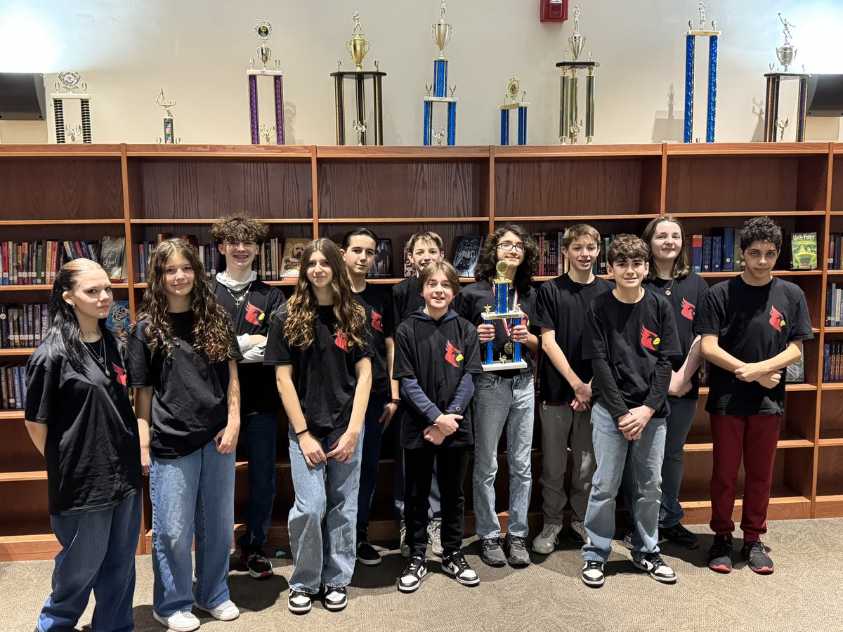 Congratulations to our Math Team! First Place finish at today’s Massasoit League Math Meet!