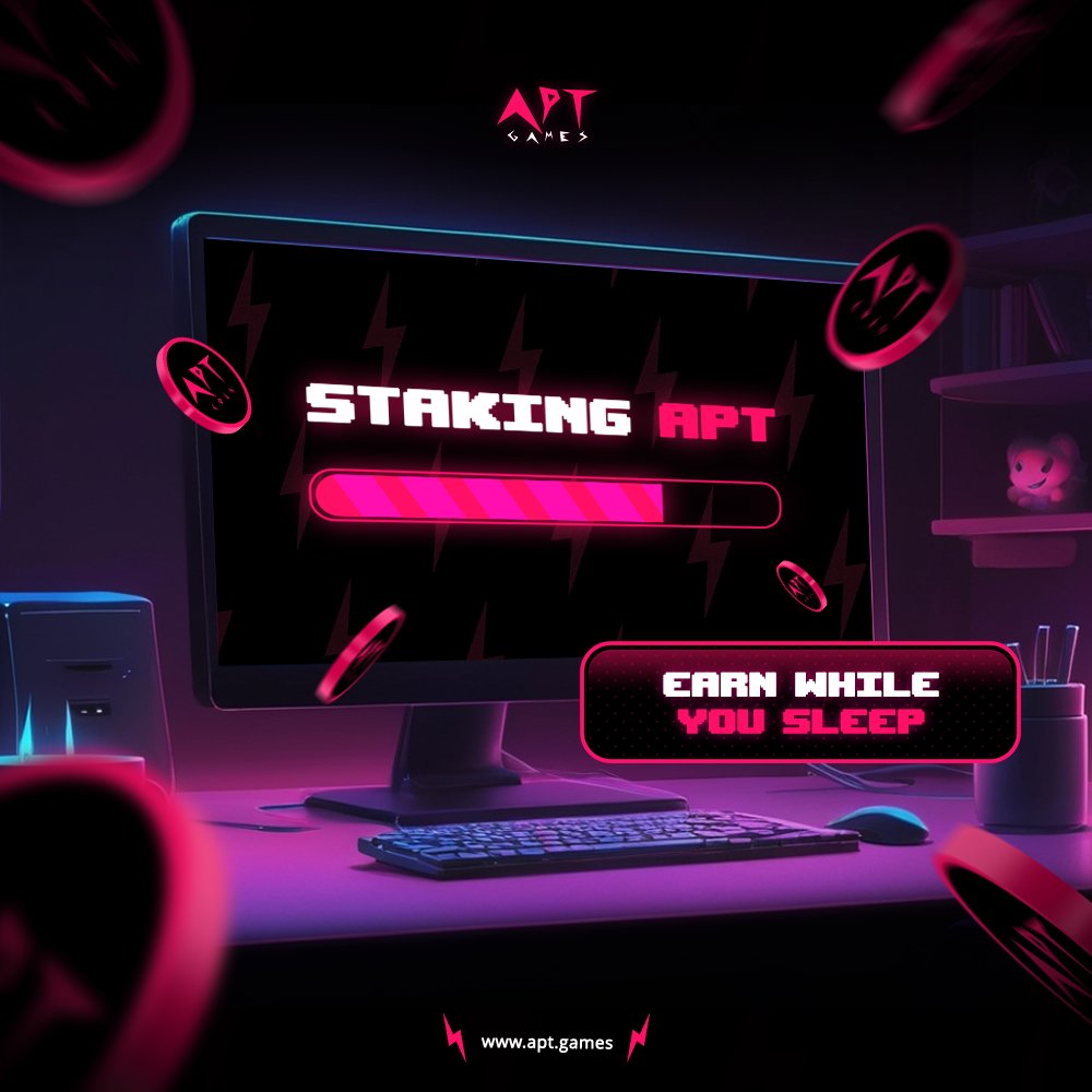 🚀 Gaming is evolving. Now, you can stake and earn even when AFK.

💰 Stake APT, stack rewards.
🔄 The longer you hold, the higher you earn.
🏆 Because the smartest players don’t just play—they invest.

🔥 Who’s staking their way to success? Drop a 🔥!

👉 apt.games