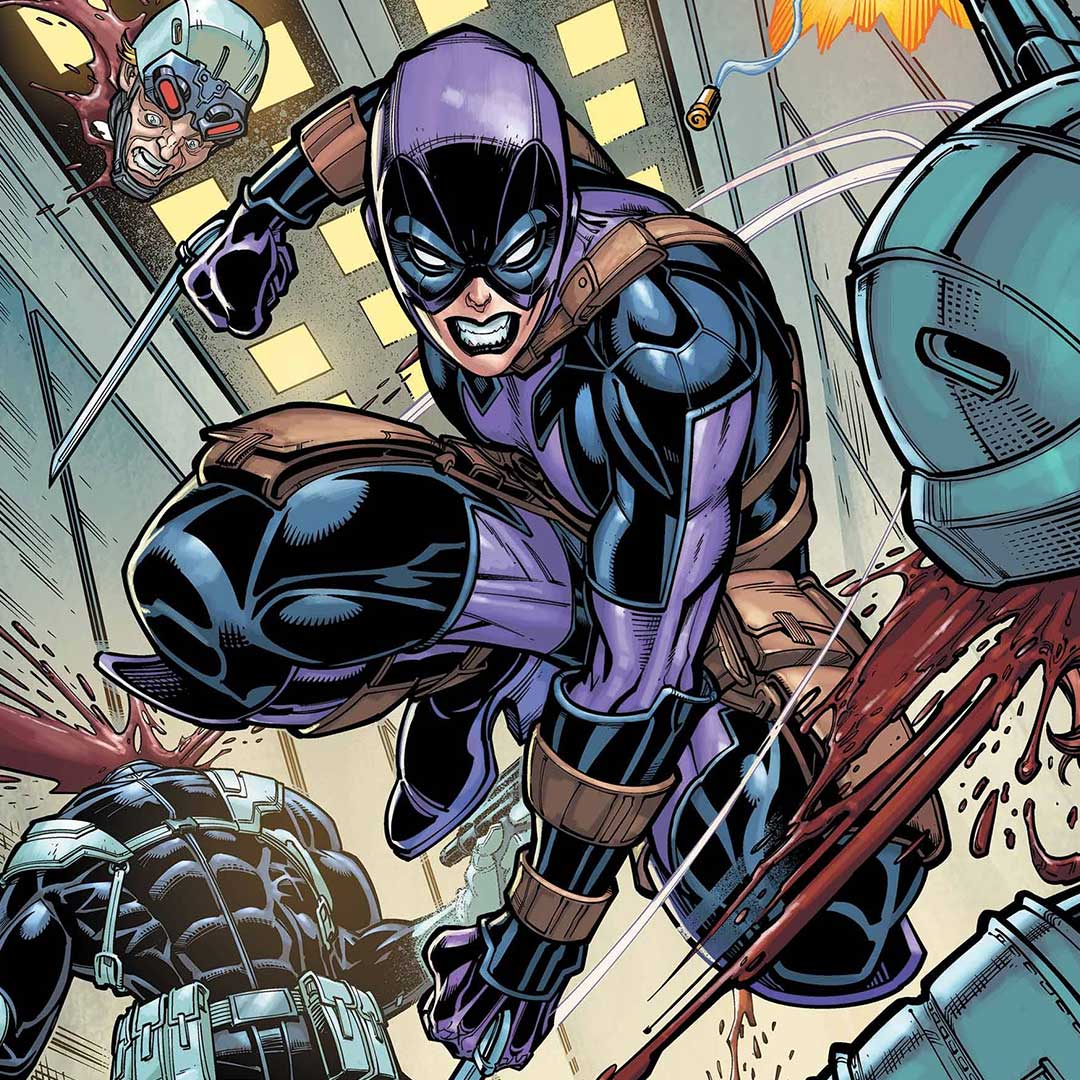 GWENPOOL IS BACK AND MORE DANGEROUS THAN EVER! Everyone's favorite reality-twister's life is changing, becoming darker...grittier...and bringing her own brand of hyper-violent justice to NYC! Who is this dark Gwenpool?

Gwenpool #1 available for preorder!
bit.ly/4imHuha