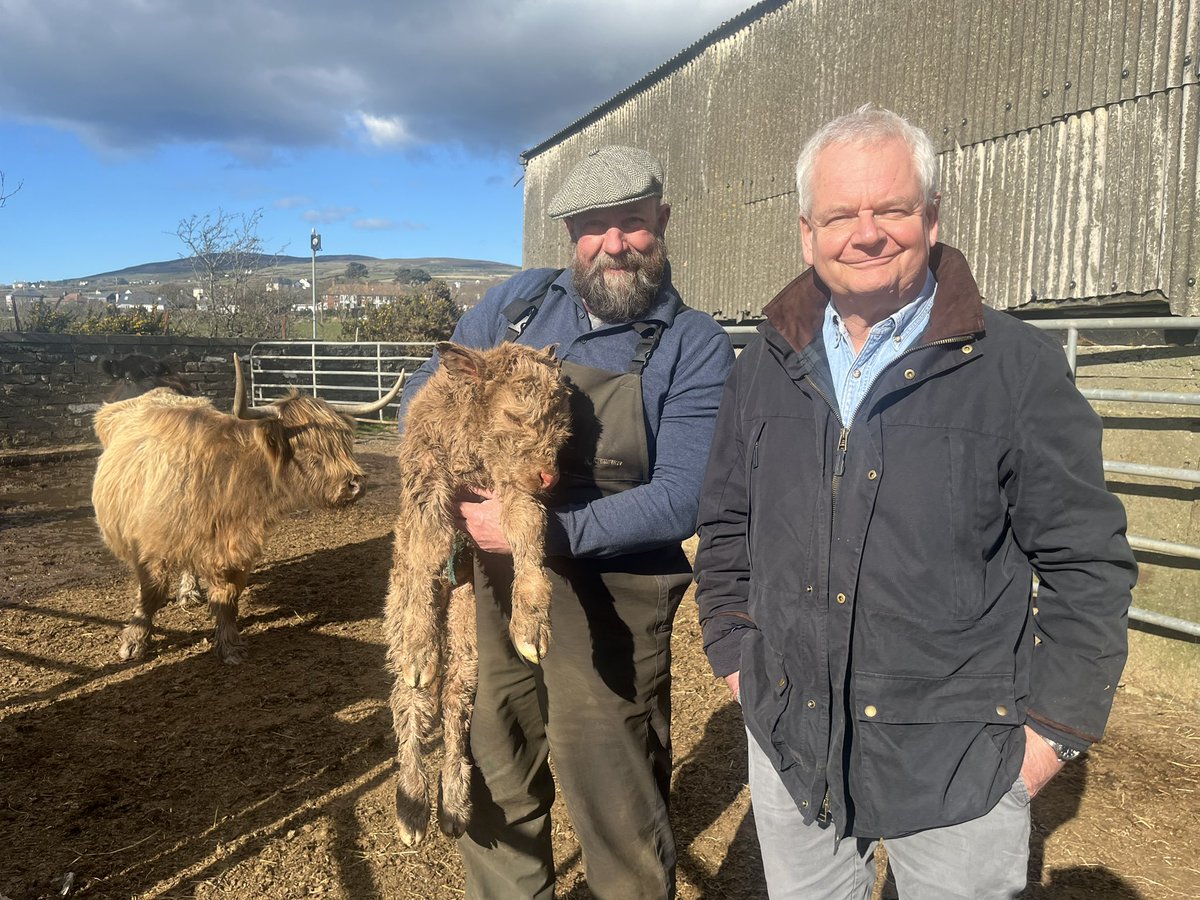 So grateful for the welcome and generous gift of time and insights into Manx farming given to us today at Moorhouse Farm
