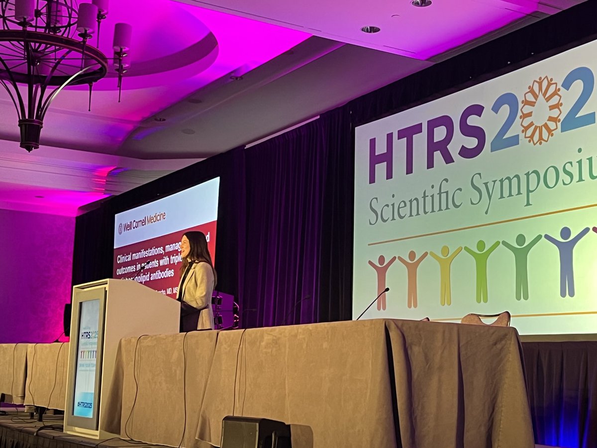 Excellent presentation by Madeline Young #HTRS25