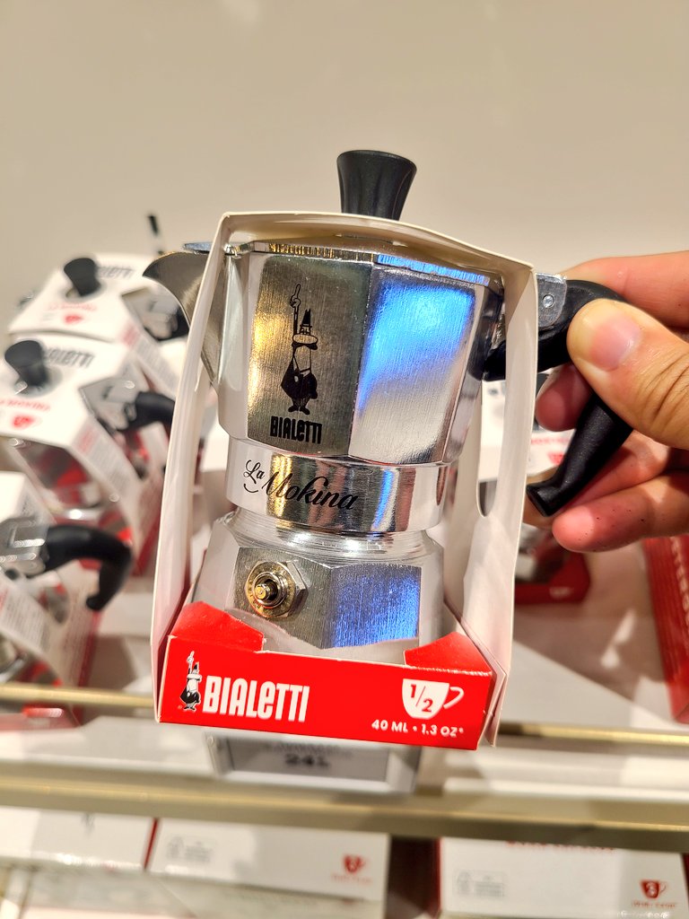 这个小摩卡壶好可爱！