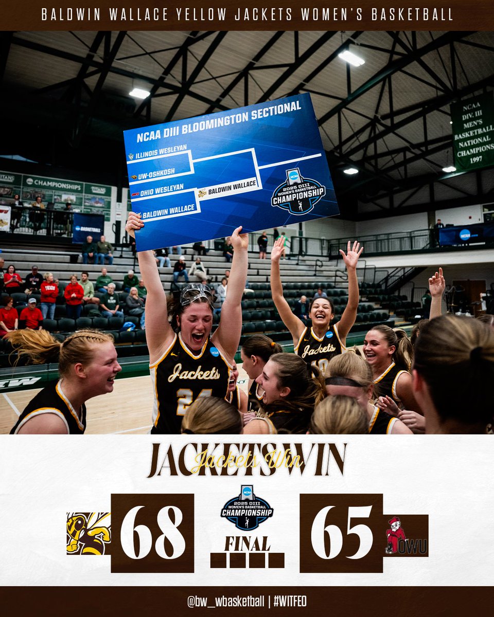 found a way 😤

advance to the elite 8

#WITFEO #D3hoops