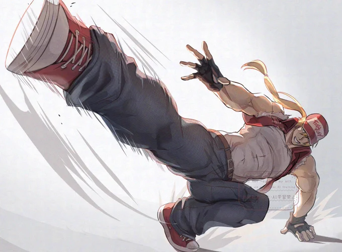 何となく下スマ描きましたテリーおめでとう #テリー・ボガード生誕祭2025 