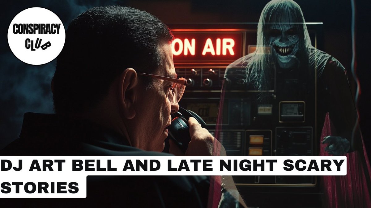 1ConspiracyClub's tweet photo. New Episode drops tonight - stay tuned. Its a good one!

🚨 **NEW EPISODE DROPPING TONIGHT!** 🚨 
https://t.co/sOaXx3nYGd
Join **DJ Art Bell** as we dive into the weirdest corners of the unknown—  
🛸 **Area 51** – where the truth is stranger than fiction  
#ArtBell #MelsHole https://t.co/c1fsxzXWt3