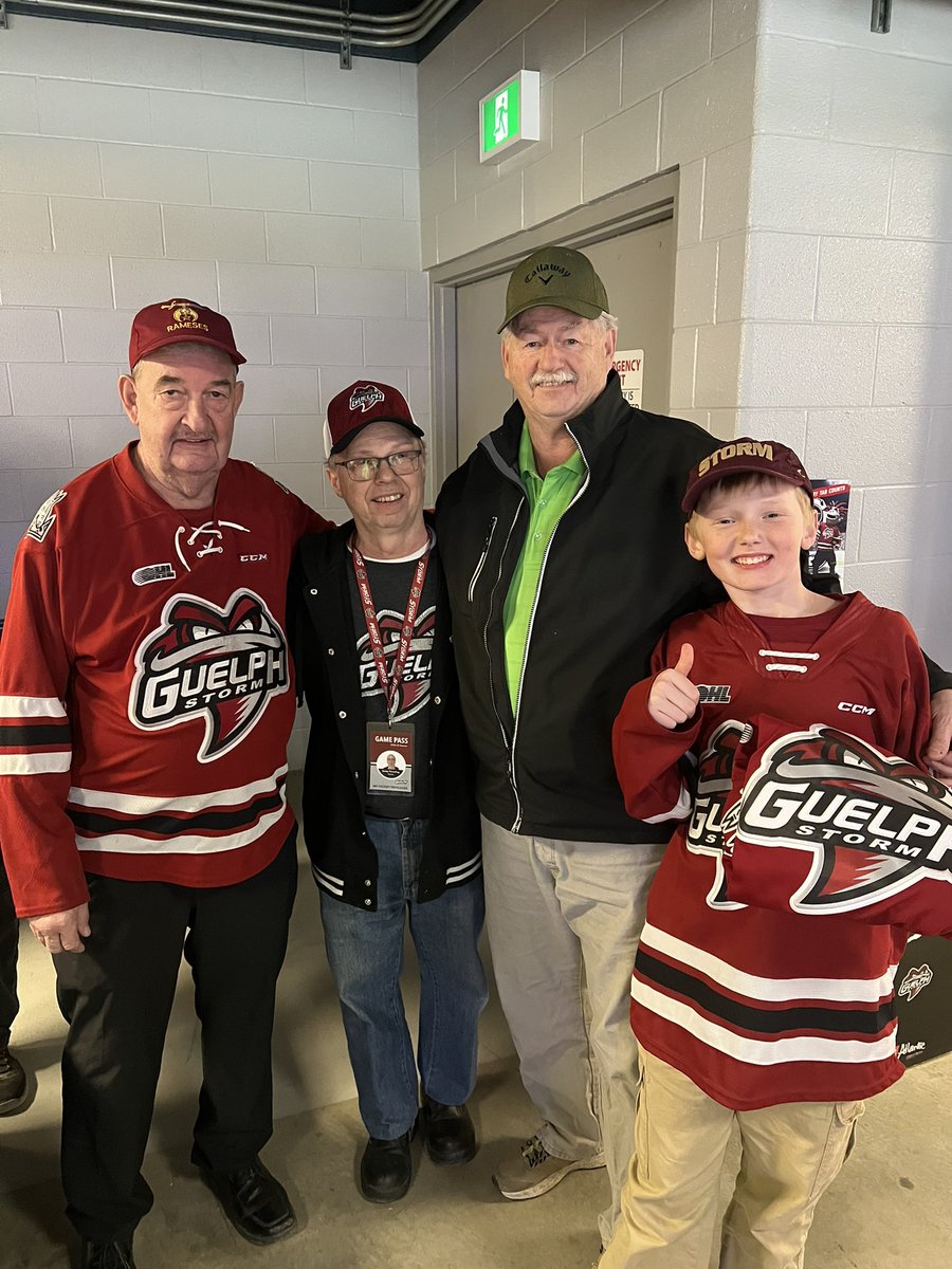 Our Friday night jersey draw winner Norm! Our draw is in support of the Guelph Shrine Club and <a href="/McFaddensMvmnt/">McFadden's Movement</a> 

#GoStormGo