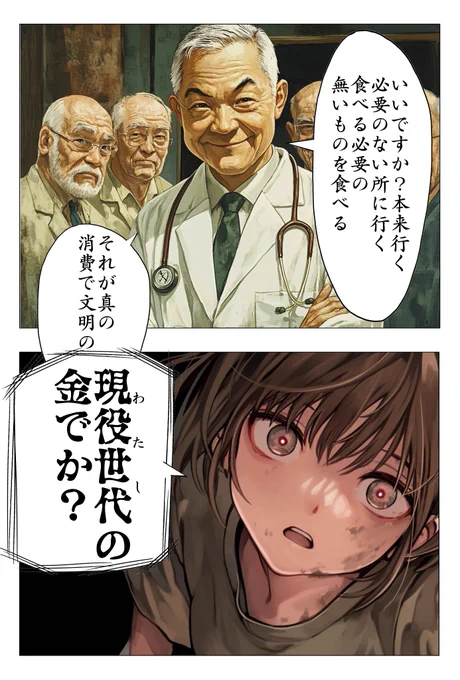 消費することを価値と見做す言説。 