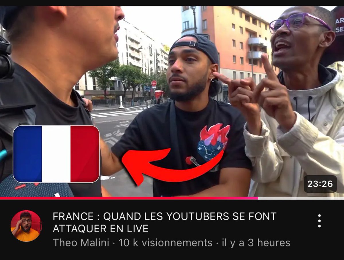 HPIXYZ's tweet photo. La derniere vidéo de @Theo_Malini qui montre bien que les agressions en France sont l'œuvre en grande majorité de personnes racisés... la France est foutu https://t.co/YW4m02Fyhe @F_Desouche @Frontieresmedia @JeanMessiha https://t.co/sNQ9tG0r5W