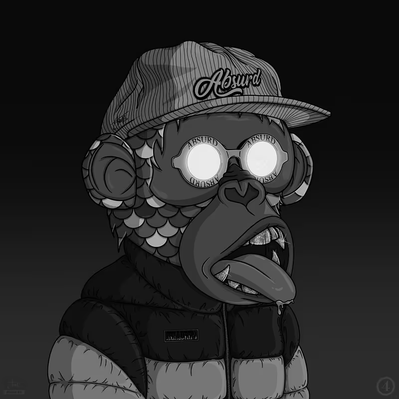 Absurd Apes Have Gone DARK MODE!🔥
I'm going to be giving this one away! LFGrow
You Must Follow -
<a href="/DanTheMan0092/">DanTheMan92 💀</a>
<a href="/AbsurdArtApes/">Absurd Apes (1%)</a> 
Like, Repost &amp; Tag a Friend! 
Hope to see some new faces around! 🔥